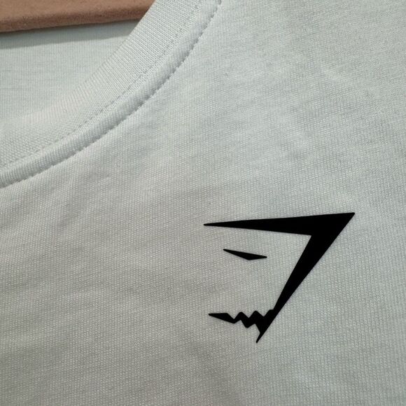 Gymshark White Training Drop Arm Tank - Size Large, NWT - Picture 7 of 7